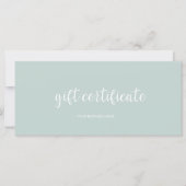 ギフトモダン券 (正面)