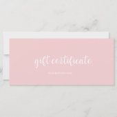 ギフトモダン券 (正面)