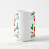 ギフトモンキーのクリスマスメリークリスマス コーヒーマグカップ (中央)