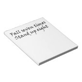 ギフトユニークアイディアギフトのノートパ感動的ッド ノートパッド (アングル)