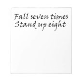 ギフトユニークアイディアギフトのノートパ感動的ッド ノートパッド (正面)