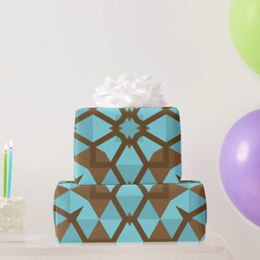 ギフトユニーク幾何学的フェスティバル休日 ラッピングペーパー (パーティーギフト)