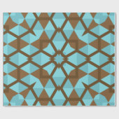 ギフトユニーク幾何学的フェスティバル休日 ラッピングペーパー (フラット)