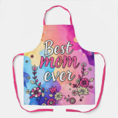 ギフトラグジュアリーフローラトレンディー エプロン (正面)