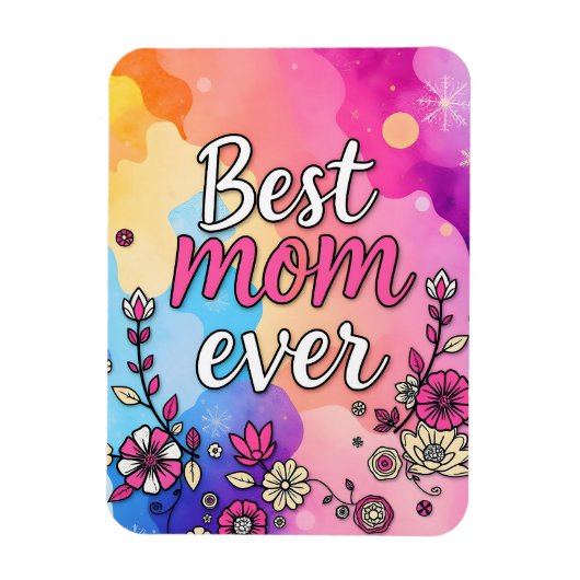 ギフトラグジュアリーフローラトレンディー マグネット (縦)