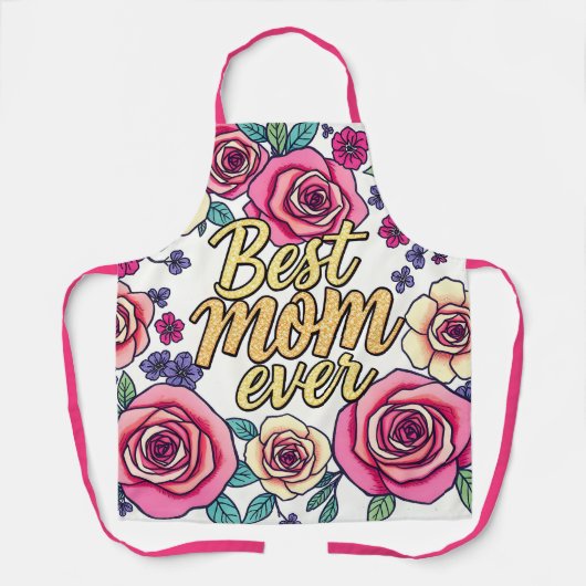 ギフトラグジュアリーフローラモダンコレクション エプロン (正面)