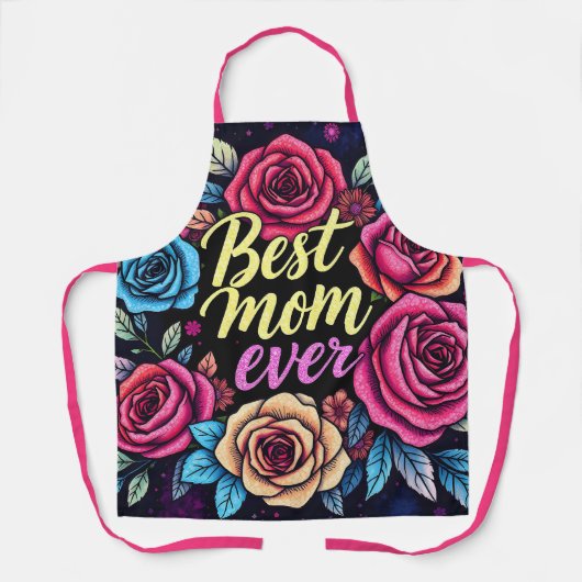 ギフトラグジュアリーフローラ人気があるコレクション エプロン (正面)