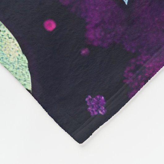 ギフトラグジュアリーフローラ人気があるコレクション フリースブランケット (角)