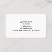 ギフトラッピングカスタムQR 名刺 (裏面)