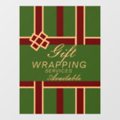 ギフトラッピングサービスの有効時間（長） ウィンドウサイン (シート)