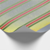 ギフトラッピング動揺してヴィンテージストライプ ラッピングペーパー (角)