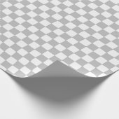 ギフトラッピング数々の紙の色市松模様にのパターン ラッピングペーパー (角)