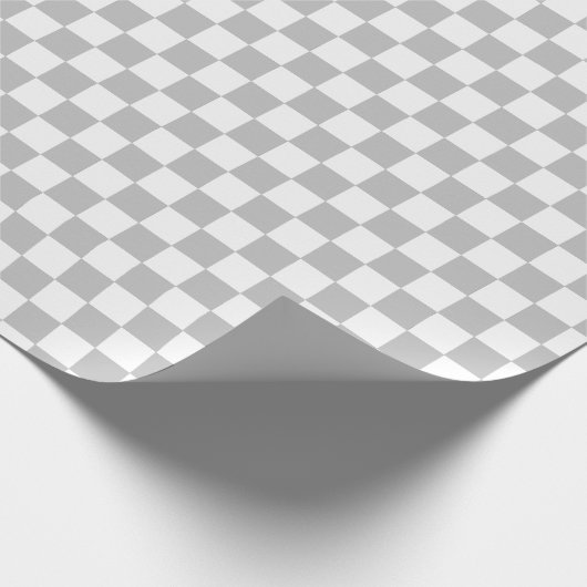 ギフトラッピング数々の紙の色市松模様にのパターン ラッピングペーパー (角)