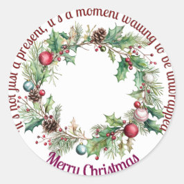 ギフトラッピング用シール ラウンドシール