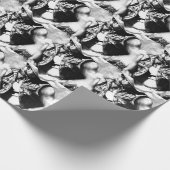 ギフトラッピング紙オリジナルアートハンサムカウボーイ ラッピングペーパー (角)