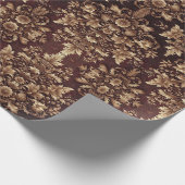 ギフトラッピング紙ダマスクデザイン ラッピングペーパー (角)