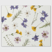 ギフトラッピング紙山花フローラガーデンパーティー ラッピングペーパー (フラット)