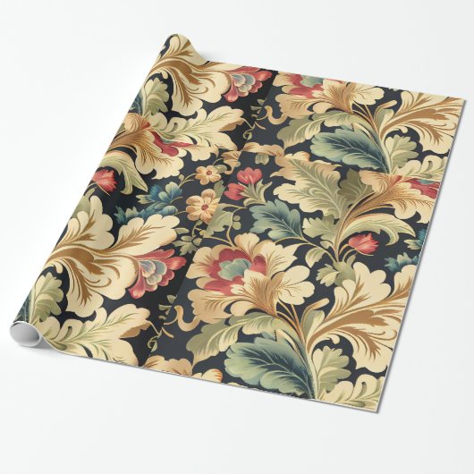 ギフトラッピング紙、光沢ラッピング ラッピングペーパー (アンロールド)