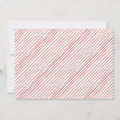 ギフトラッピング |ホリデーパーティー招待状 (裏面)