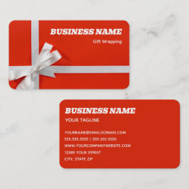 ギフトラッピング 名刺