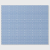 ギフトラッピング - 青い三角 ラッピングペーパー (フラット)