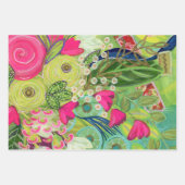 ギフトラップきらきら光るの豊富 ラッピングペーパーシート (正面3)