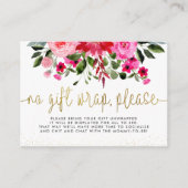 ギフトラップなしシャワーエンクロージャカード エンクロージャーカード (正面)