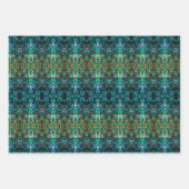 ギフトラップアワビ ラッピングペーパーシート (正面)