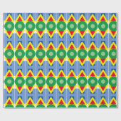 ギフトラップカラフル – 幾何形状 ラッピングペーパー (フラット)