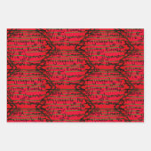 ギフトラップクワンザ原則C ラッピングペーパーシート (正面2)