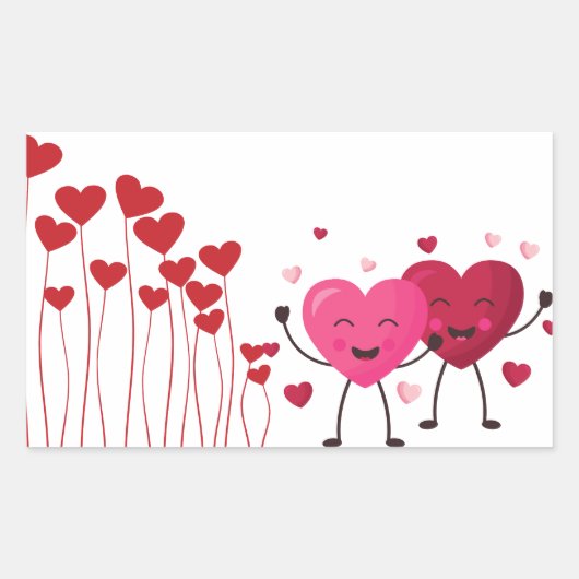 ギフトラップシール 長方形シール (正面)