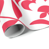 ギフトラップスカンジナビアフォークパターンクリスマス ラッピングペーパー (ロールコーナー)