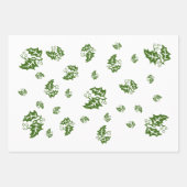 ギフトラップセット – ホリ葉ー ラッピングペーパーシート (正面3)