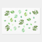 ギフトラップセット – ホリ葉ー ラッピングペーパーシート (正面)