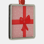 ギフトラップリボン メタルオーナメント (右)