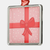 ギフトラップリボン メタルオーナメント (左)