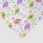 ギフトラップ用フラミンゴ組織 薄葉紙 (詳細)