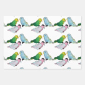 ギフトラップ - インコの人形 (正面)