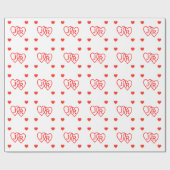 ギフトラップ – パーソナライズされたハート (フラット)