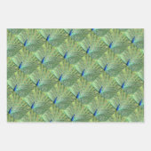 ギフトラップ-ピーコックの画像 ラッピングペーパーシート (正面2)