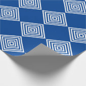 ギフトラップ – 同心円ホワイトダイヤモンドの形状 (角)