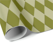 ギフトラップ – 2つのトーンダイヤモンドパターン (ロールコーナー)