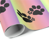 ギフトラップ – Polydactyl pawプリント (ロールコーナー)