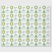 ギフトラップ – Snowglobe，ツリー，リース，ハッピー・ホリデー (フラット)