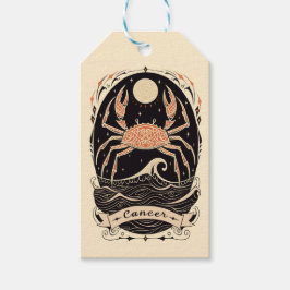 ギフトラベルがん天空〔占星術の〕十二宮図術 ギフトタグ