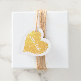 ギフトラベルとギフトの囲い フェイバータグ