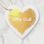 ギフトラベルとギフトの囲い フェイバータグ (正面)