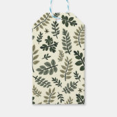 ギフトラベルとギフト用囲い ギフトタグ (正面)