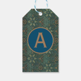 ギフトラベルカスタムイニシャルウィリアム・モリス ギフトタグ