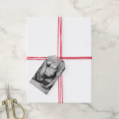 ギフトラベルキッ男性へト – アートヌード – 男性体ビルダー ギフトタグ (より糸付き)